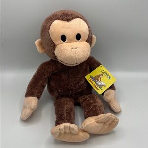 Kohls Cares Curious George Brown Monkey Plush Stuffed Animals